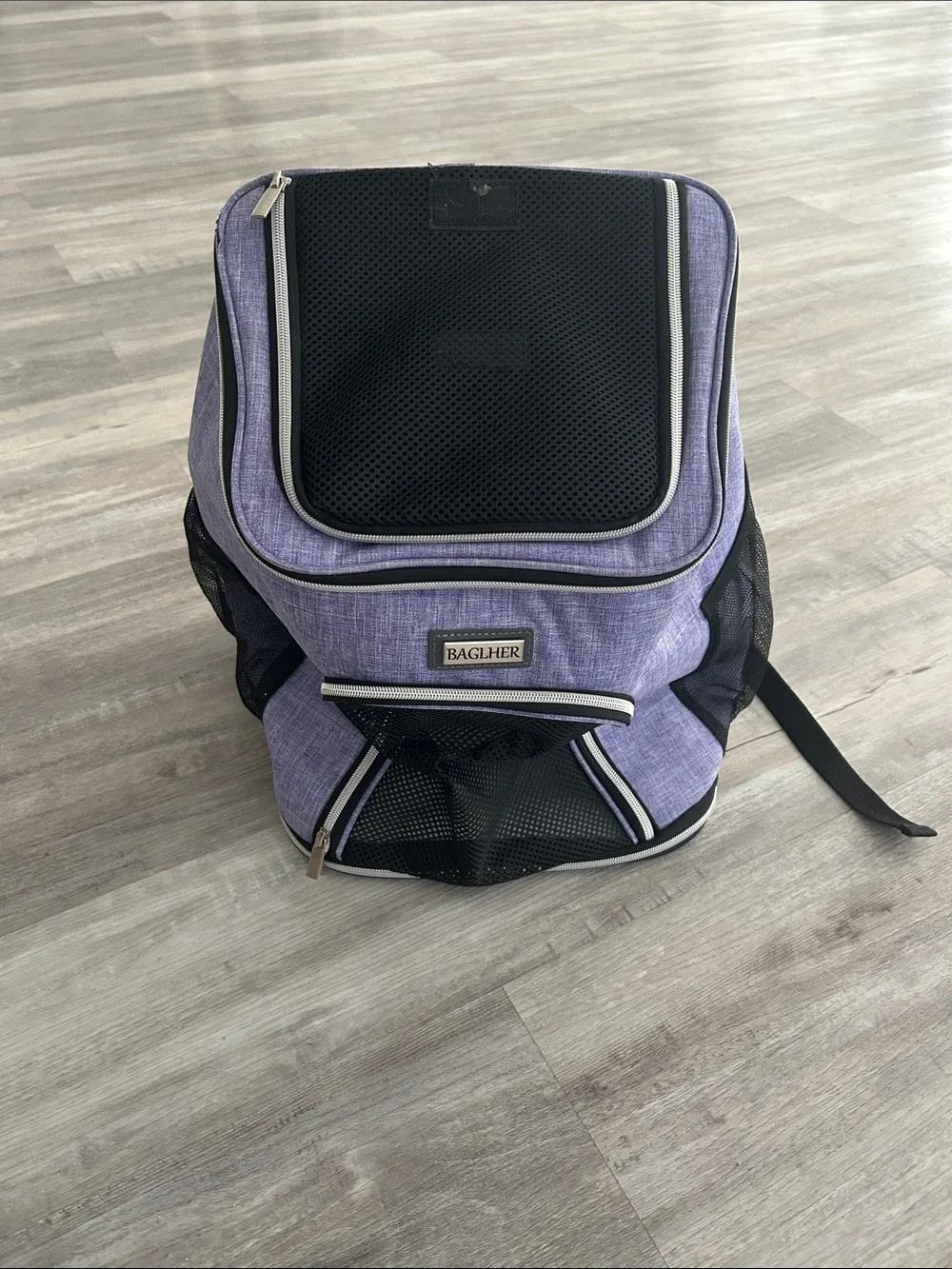 Baglher Purple Small Pet Carrier Backpack